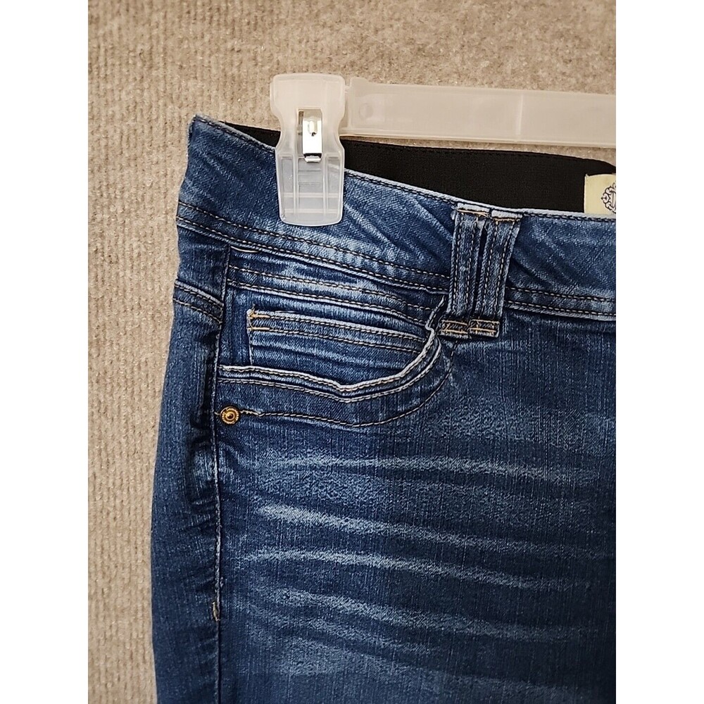 Democracy Ab Technology Ankle Jeans Womens 10 Blue Medium Wash Slimming Stretch - Picture 2 of 8